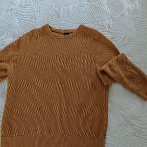 J. Crew Men's Camel Crewneck Sweater